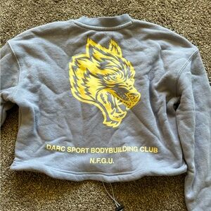 Long sleeve darc sport crew neck